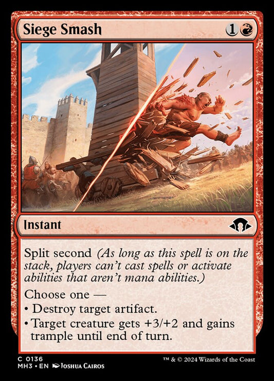 Siege Smash - carta Magic The Gathering