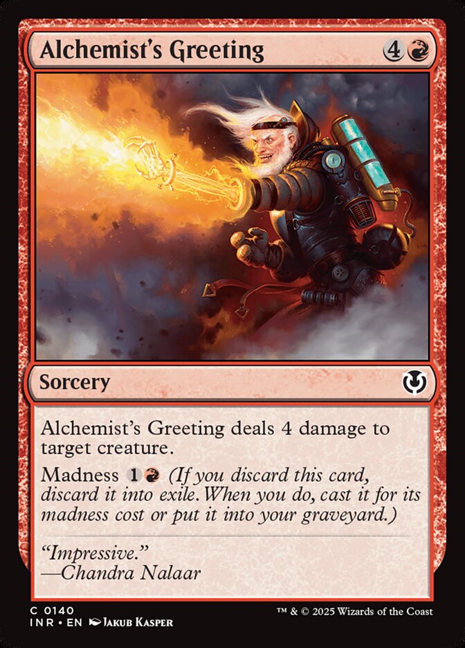Alchemist's Greeting - carta Magic The Gathering