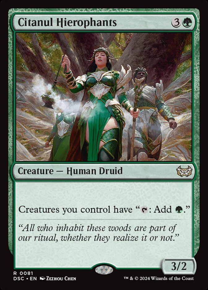 Citanul Hierophants - carta Magic The Gathering