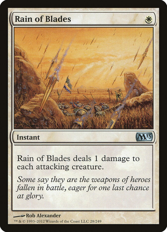 Rain of Blades - carta Magic The Gathering