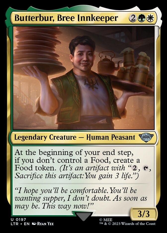 Butterbur, Bree Innkeeper - carta Magic The Gathering