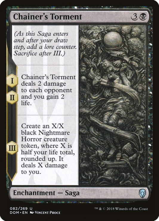Chainer's Torment - carta Magic The Gathering
