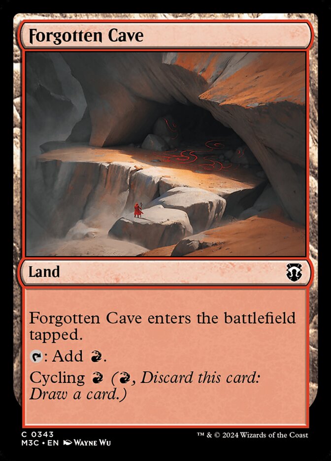 Forgotten Cave - carta Magic The Gathering