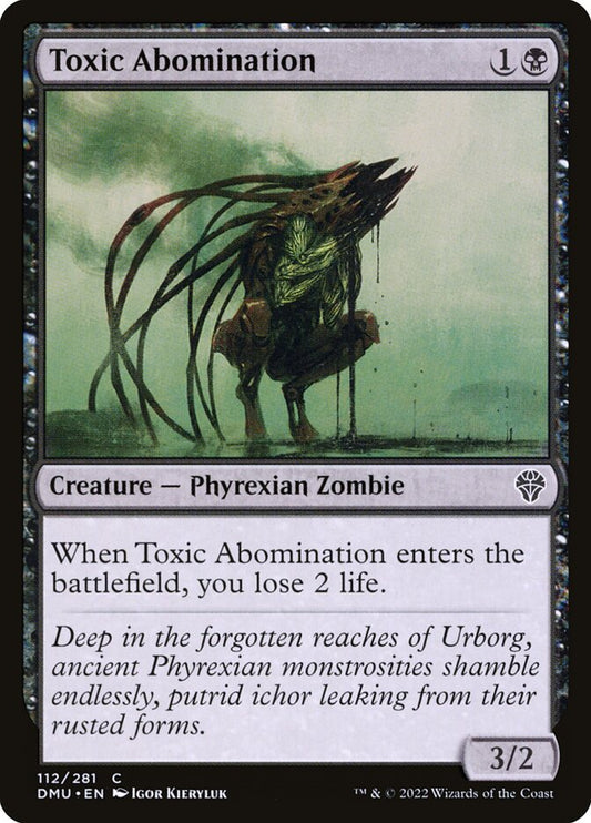Toxic Abomination - carta Magic The Gathering