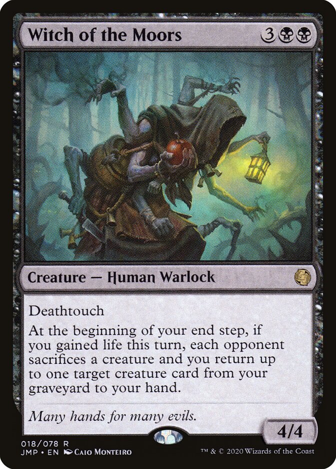 Witch of the Moors - carta Magic The Gathering