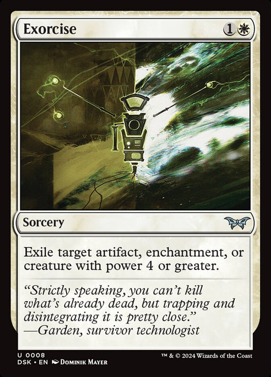 Exorcise - carta Magic The Gathering