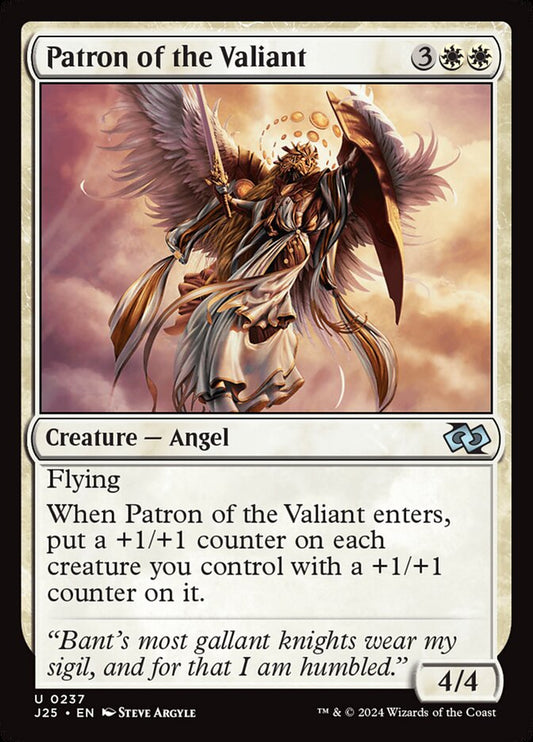 Patron of the Valiant - J25-237-NF-STD