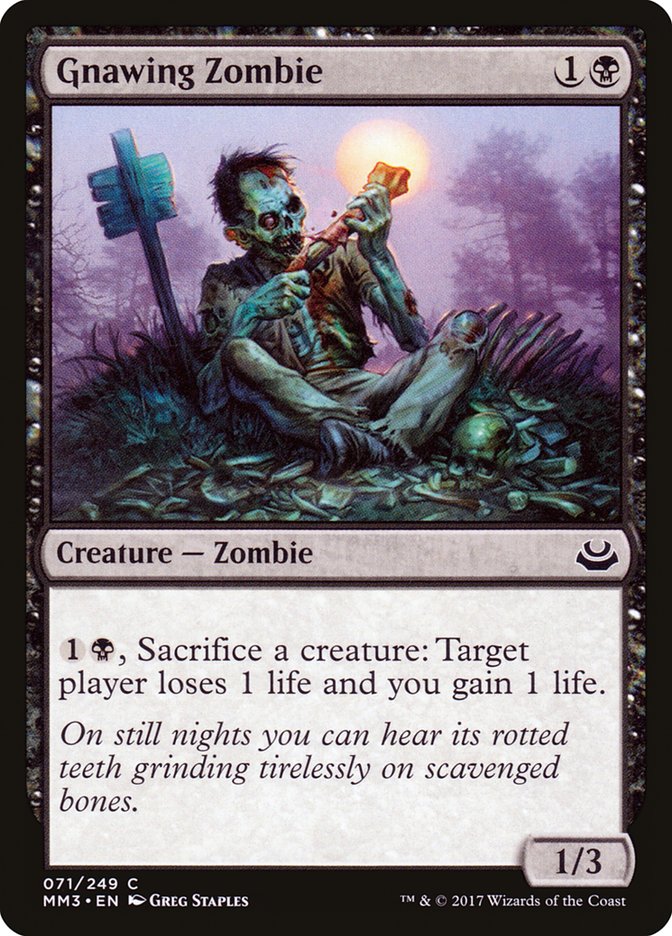 Gnawing Zombie - MM3-071-NF-STD