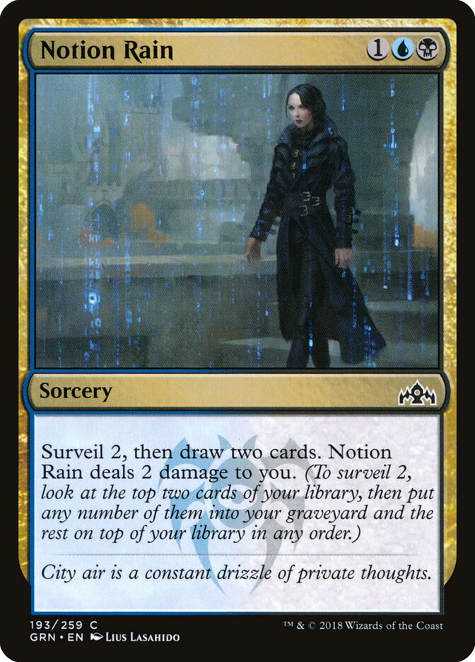 Notion Rain - carta Magic The Gathering