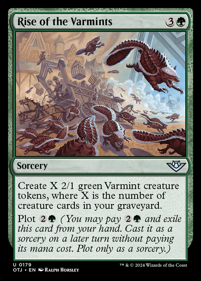 Rise of the Varmints - carta Magic The Gathering