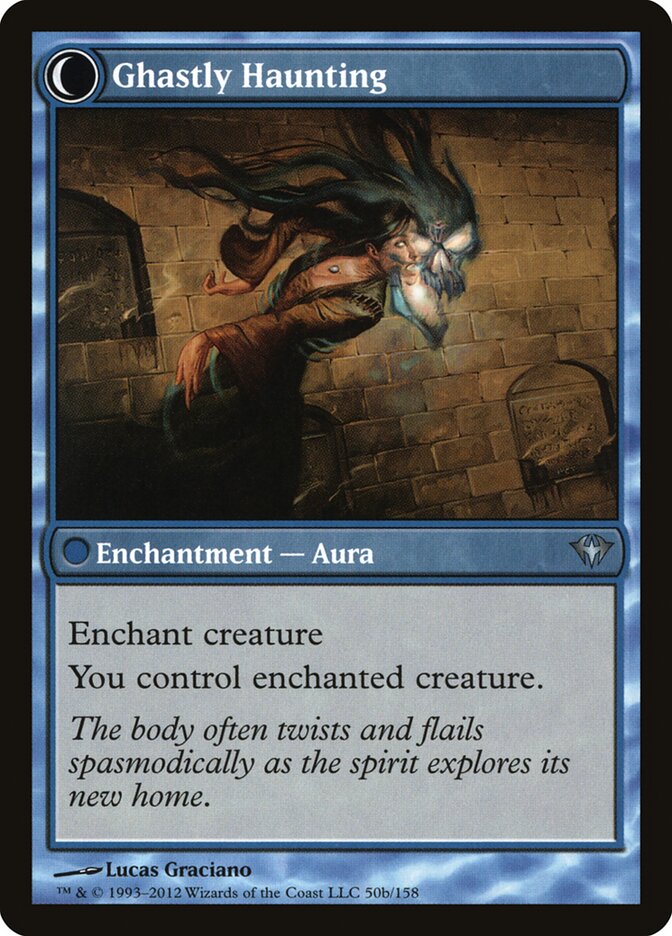 Ghastly Haunting - carta Magic The Gathering