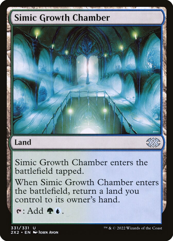 Simic Growth Chamber - carta Magic The Gathering