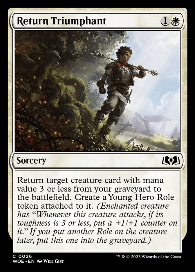 Return Triumphant - carta Magic The Gathering