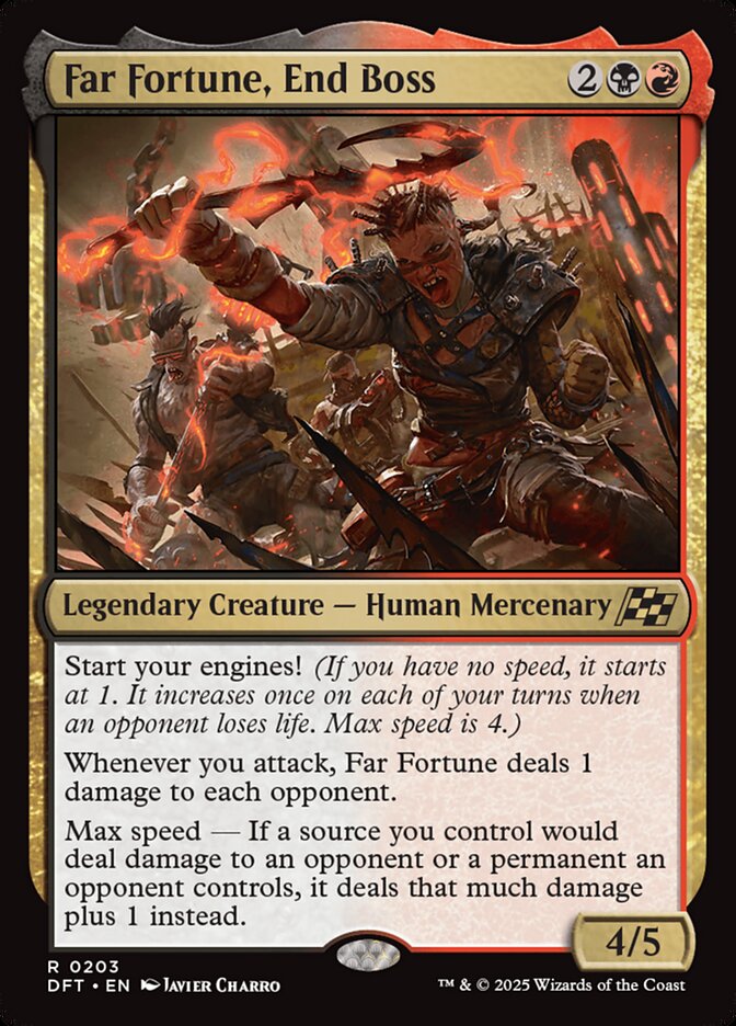 Far Fortune, End Boss - DFT-203-NF-LDG