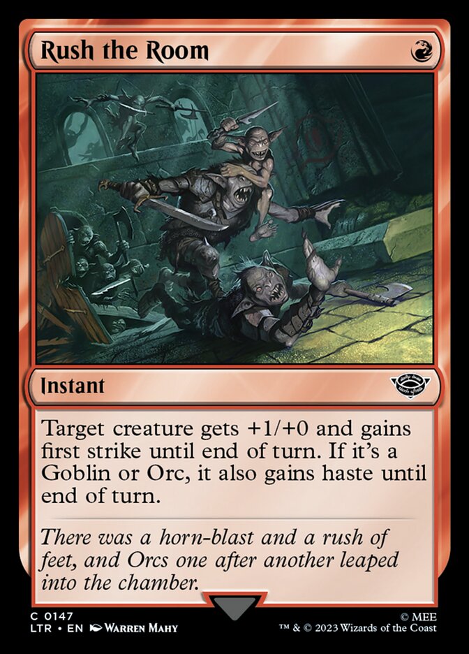 Rush the Room - carta Magic The Gathering