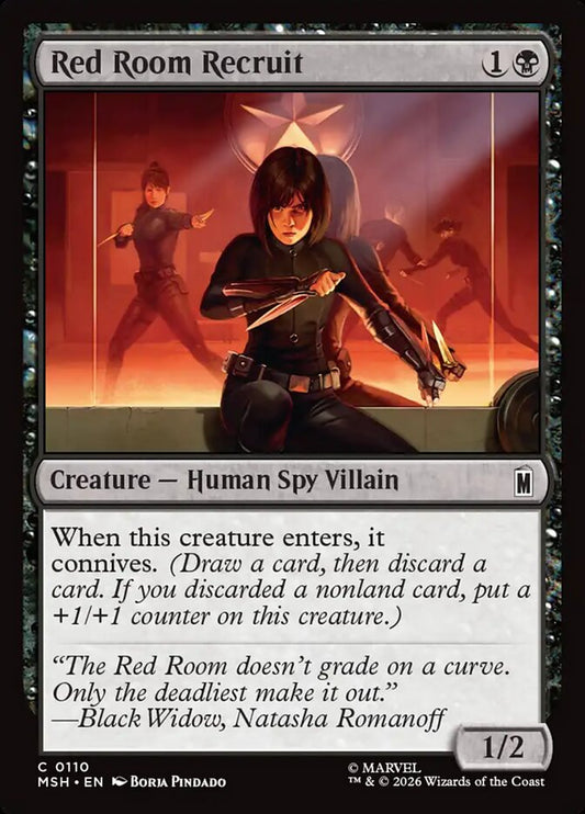 Red Room Recruit - carta Magic The Gathering