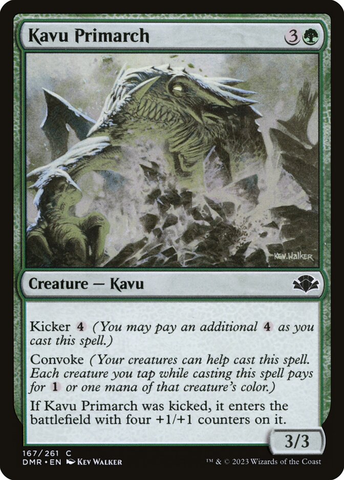 Kavu Primarch - carta Magic The Gathering