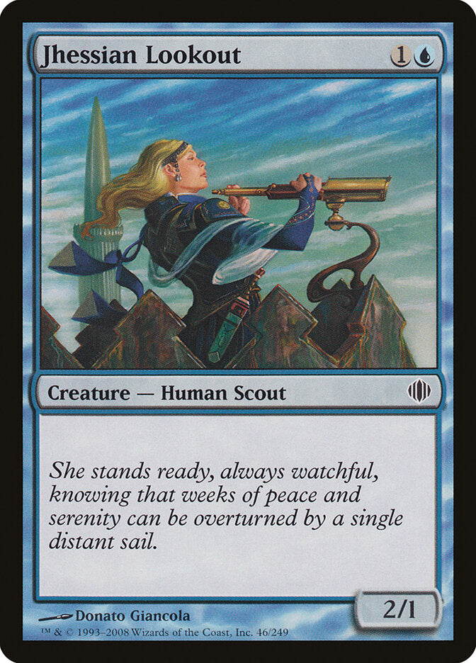 Jhessian Lookout - carta Magic The Gathering