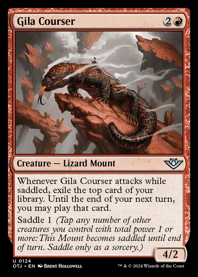 Gila Courser - carta Magic The Gathering