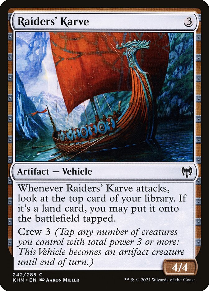 Raiders' Karve - carta Magic The Gathering