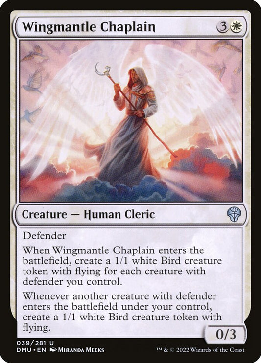 Wingmantle Chaplain - carta Magic The Gathering