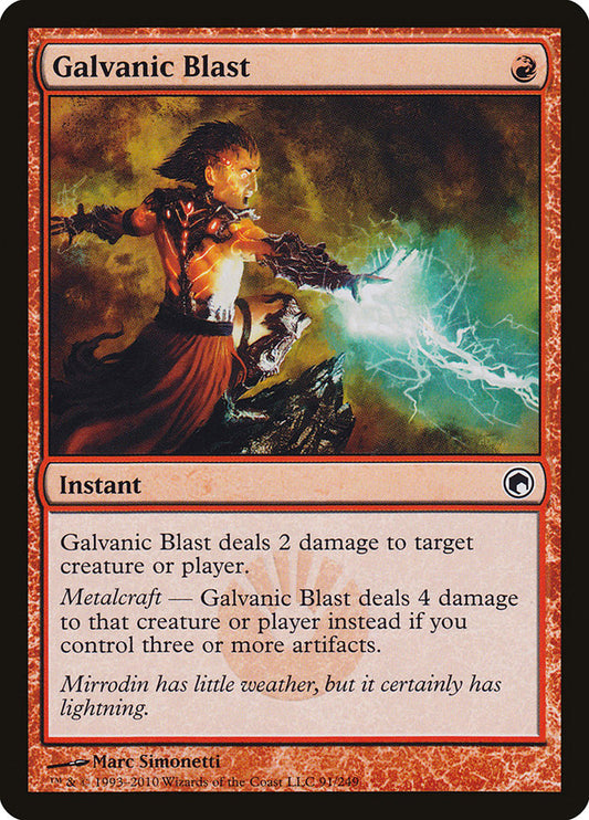 Galvanic Blast - carta Magic The Gathering