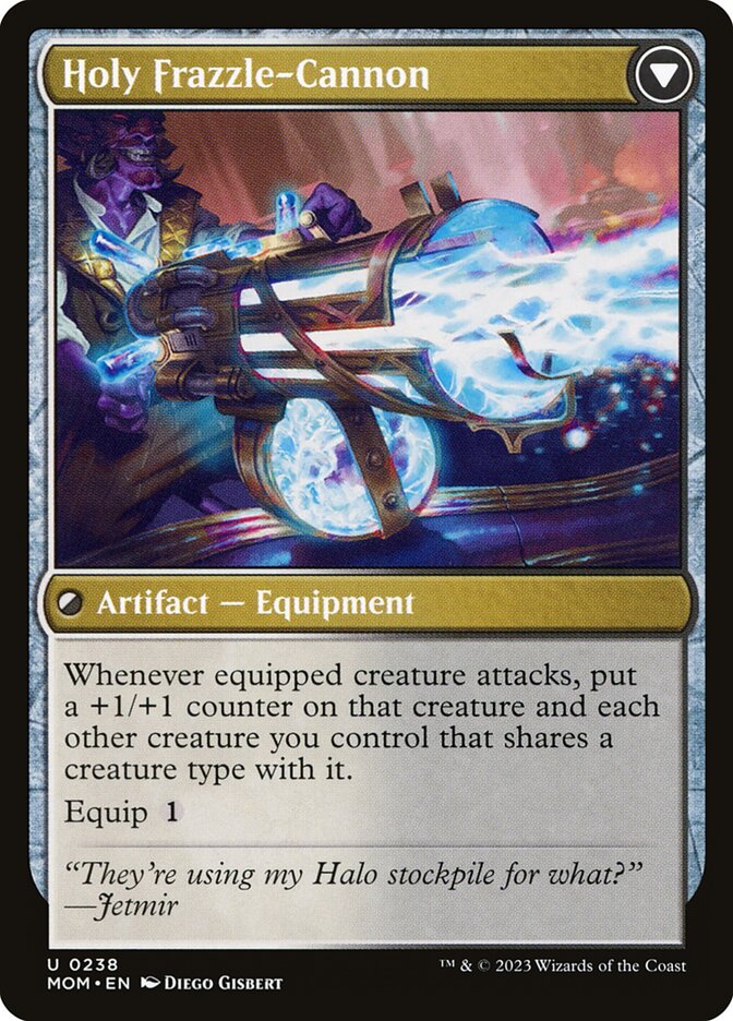 Holy Frazzle-Cannon - carta Magic The Gathering