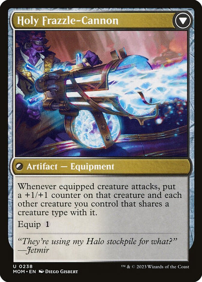 Holy Frazzle-Cannon - carta Magic The Gathering