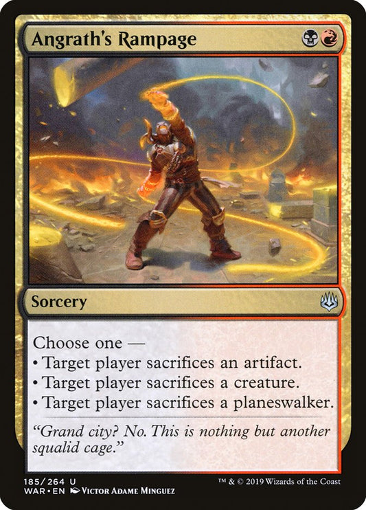 Angrath's Rampage - carta Magic The Gathering