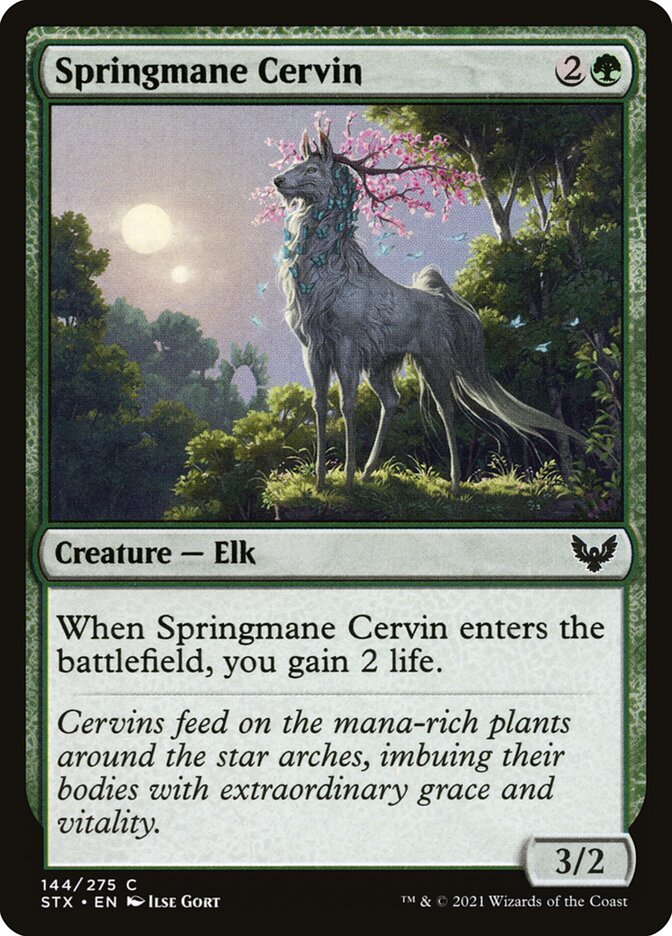 Springmane Cervin - carta Magic The Gathering