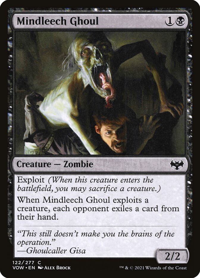 Mindleech Ghoul - carta Magic The Gathering