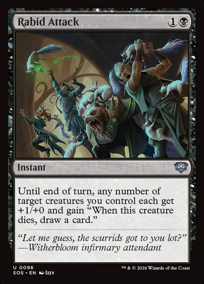 Rabid Attack - carta Magic The Gathering