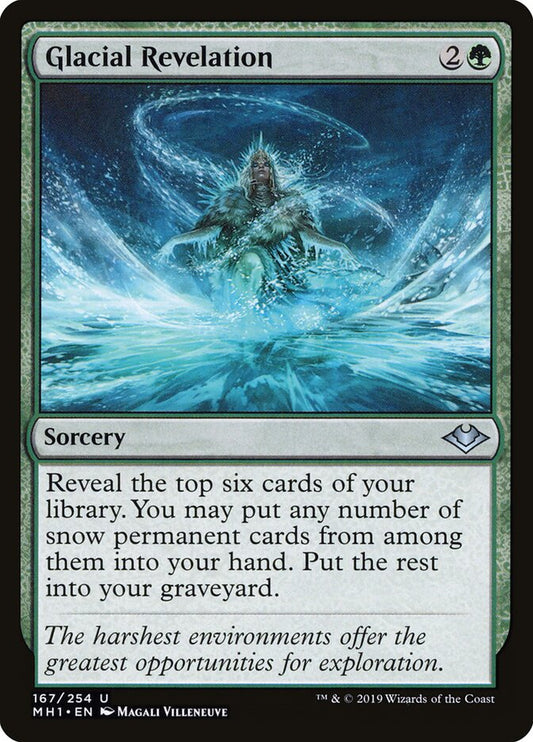 Glacial Revelation - carta Magic The Gathering