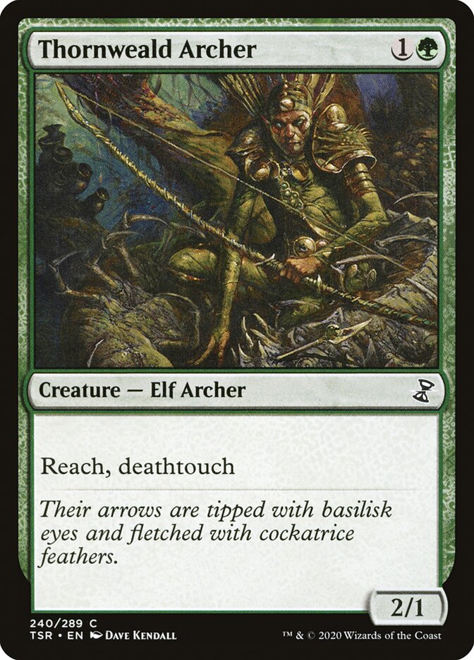 Thornweald Archer - carta Magic The Gathering