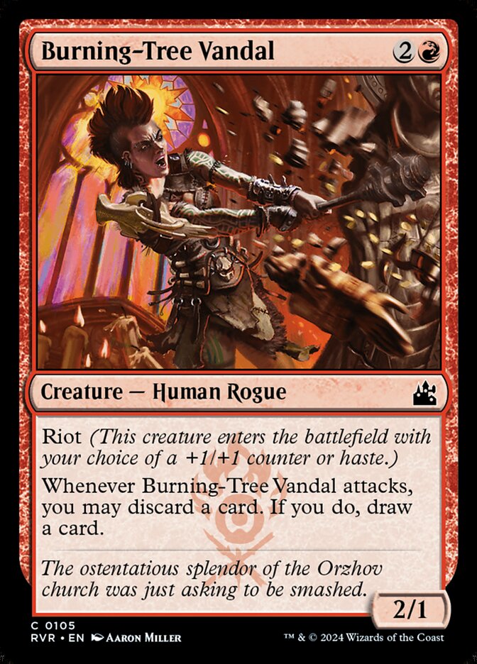 Burning-Tree Vandal - carta Magic The Gathering