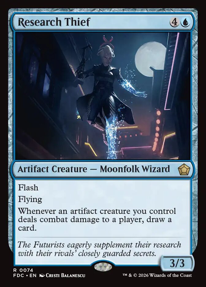Research Thief - carta Magic The Gathering
