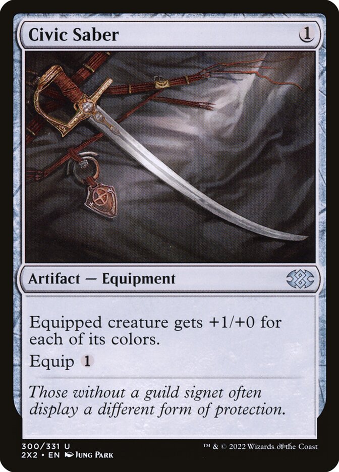 Civic Saber - carta Magic The Gathering