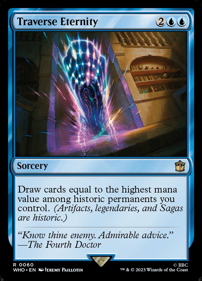 Traverse Eternity - carta Magic The Gathering