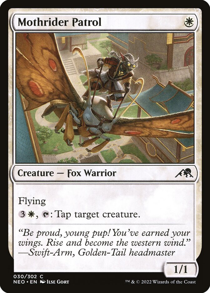 Mothrider Patrol - carta Magic The Gathering