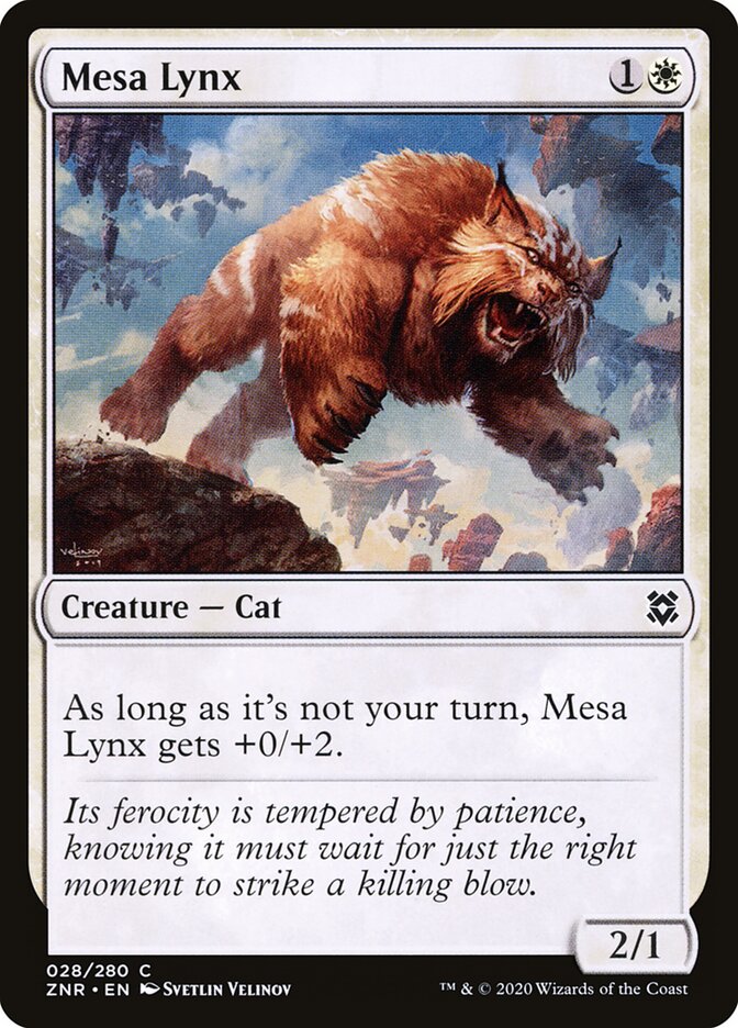 Mesa Lynx - carta Magic The Gathering