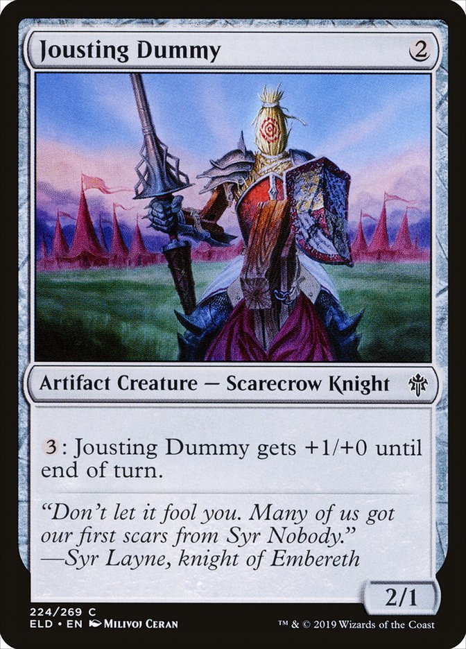 Jousting Dummy - ELD-224-NF-STD