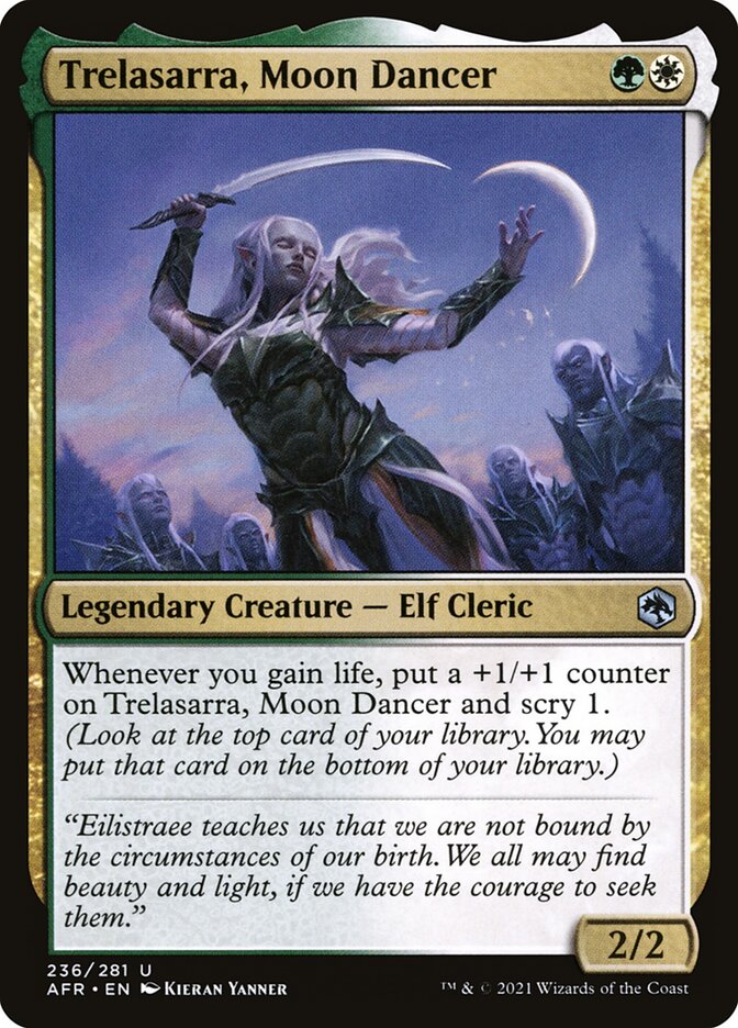 Trelasarra, Moon Dancer - carta Magic The Gathering