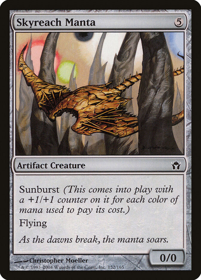 Skyreach Manta - carta Magic The Gathering