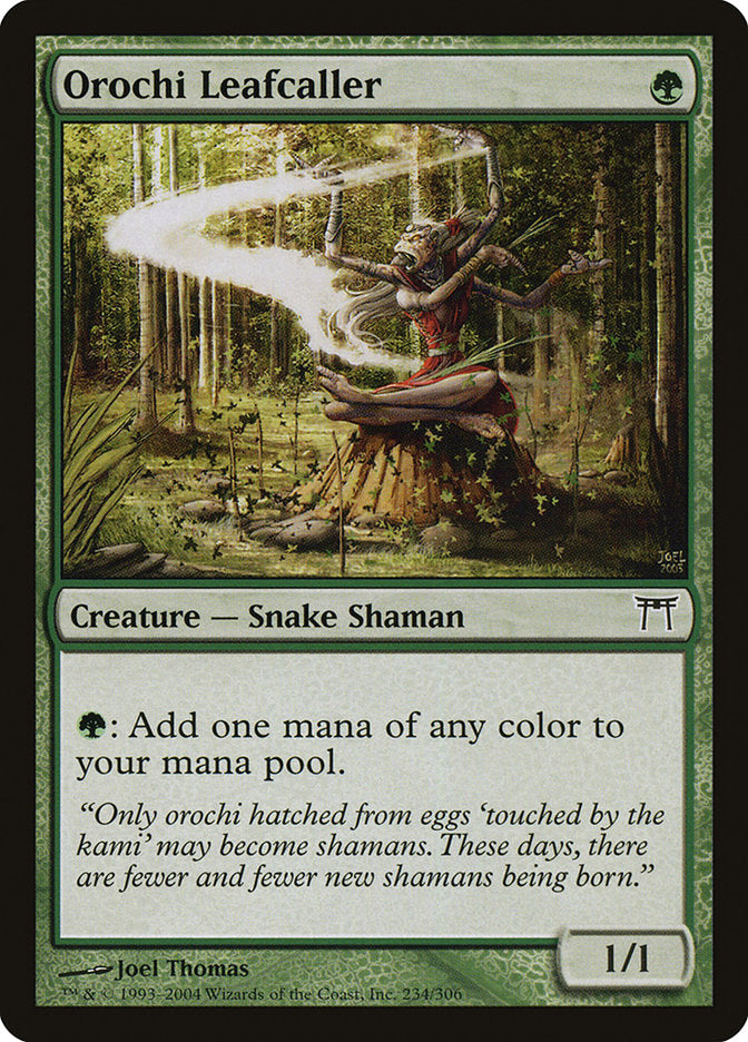 Orochi Leafcaller - carta Magic The Gathering
