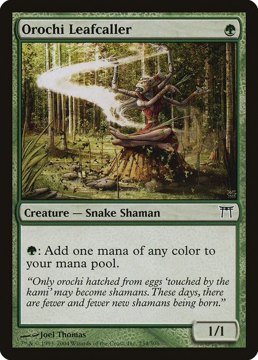 Orochi Leafcaller - carta Magic The Gathering