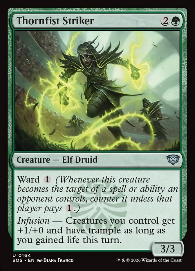 Thornfist Striker - carta Magic The Gathering