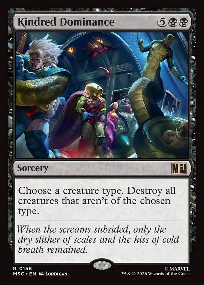 Kindred Dominance - carta Magic The Gathering