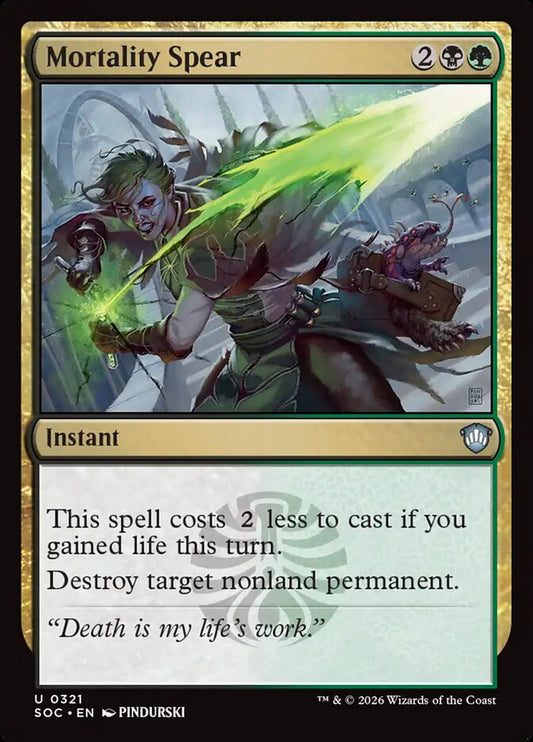 Mortality Spear - SOC-321-NF-STD