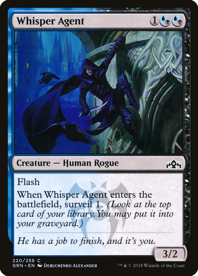 Whisper Agent - carta Magic The Gathering