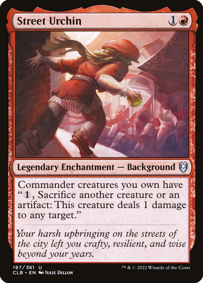 Street Urchin - carta Magic The Gathering